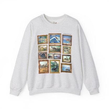 Dinosaur Lover Art History Sweatshirt