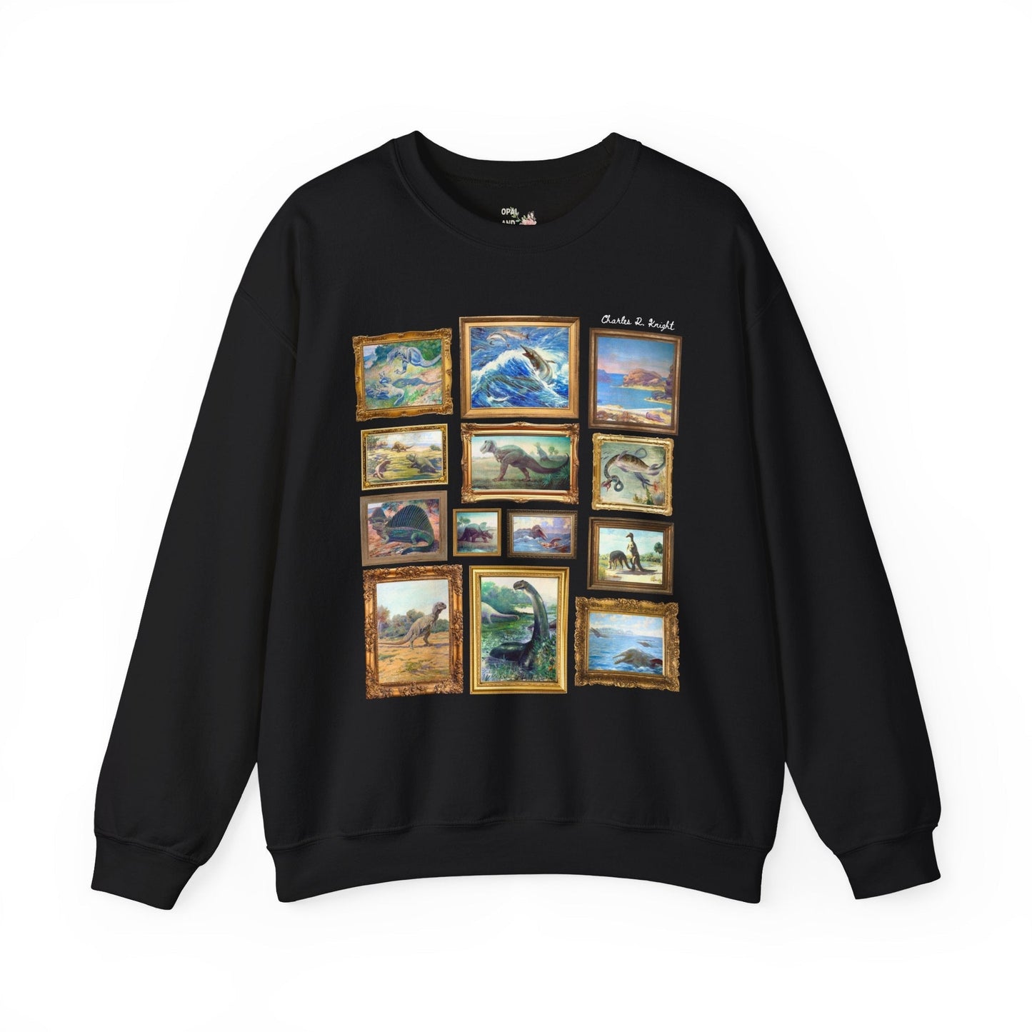 Dinosaur Lover Art History Sweatshirt
