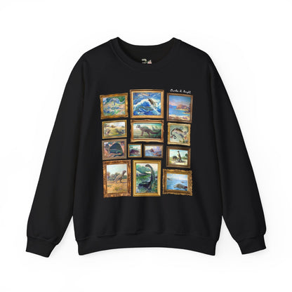 Dinosaur Lover Art History Sweatshirt