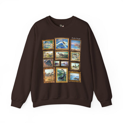 Dinosaur Lover Art History Sweatshirt