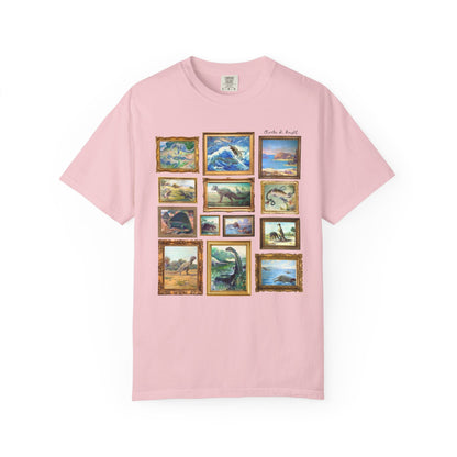 Dinosaur Lover Art History T-Shirt