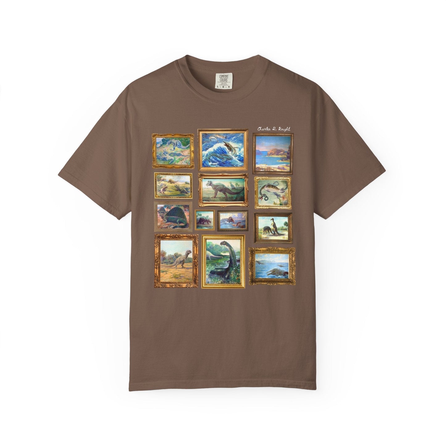 Dinosaur Lover Art History T-Shirt