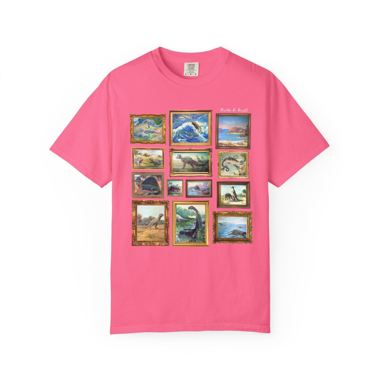 Dinosaur Lover Art History T-Shirt