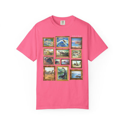 Dinosaur Lover Art History T-Shirt