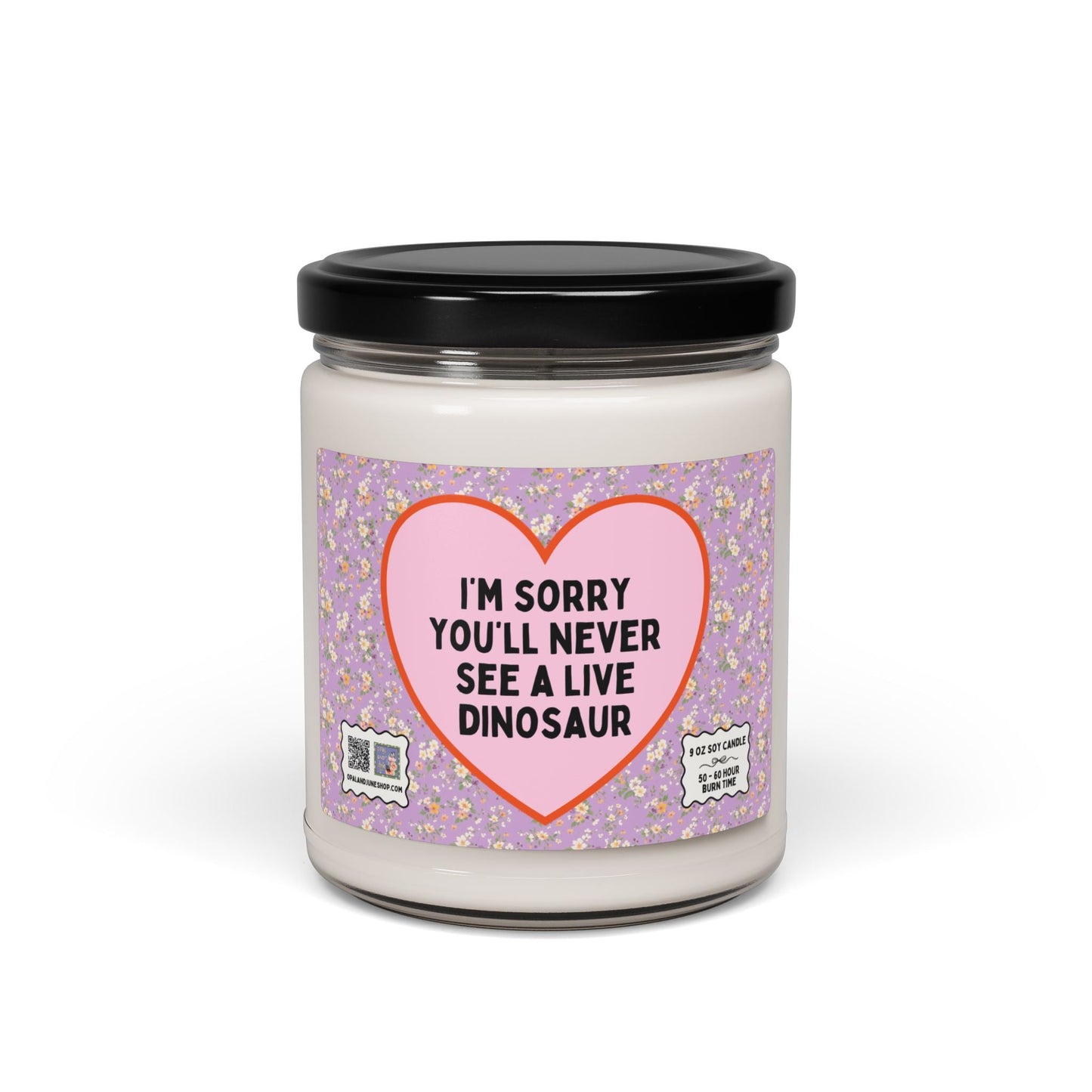 Dinosaur Lover Candle