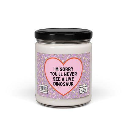 Dinosaur Lover Candle