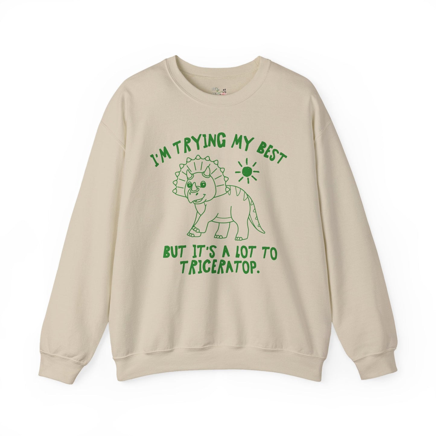 I'm Trying My Best But It's a Lot to Triceratop