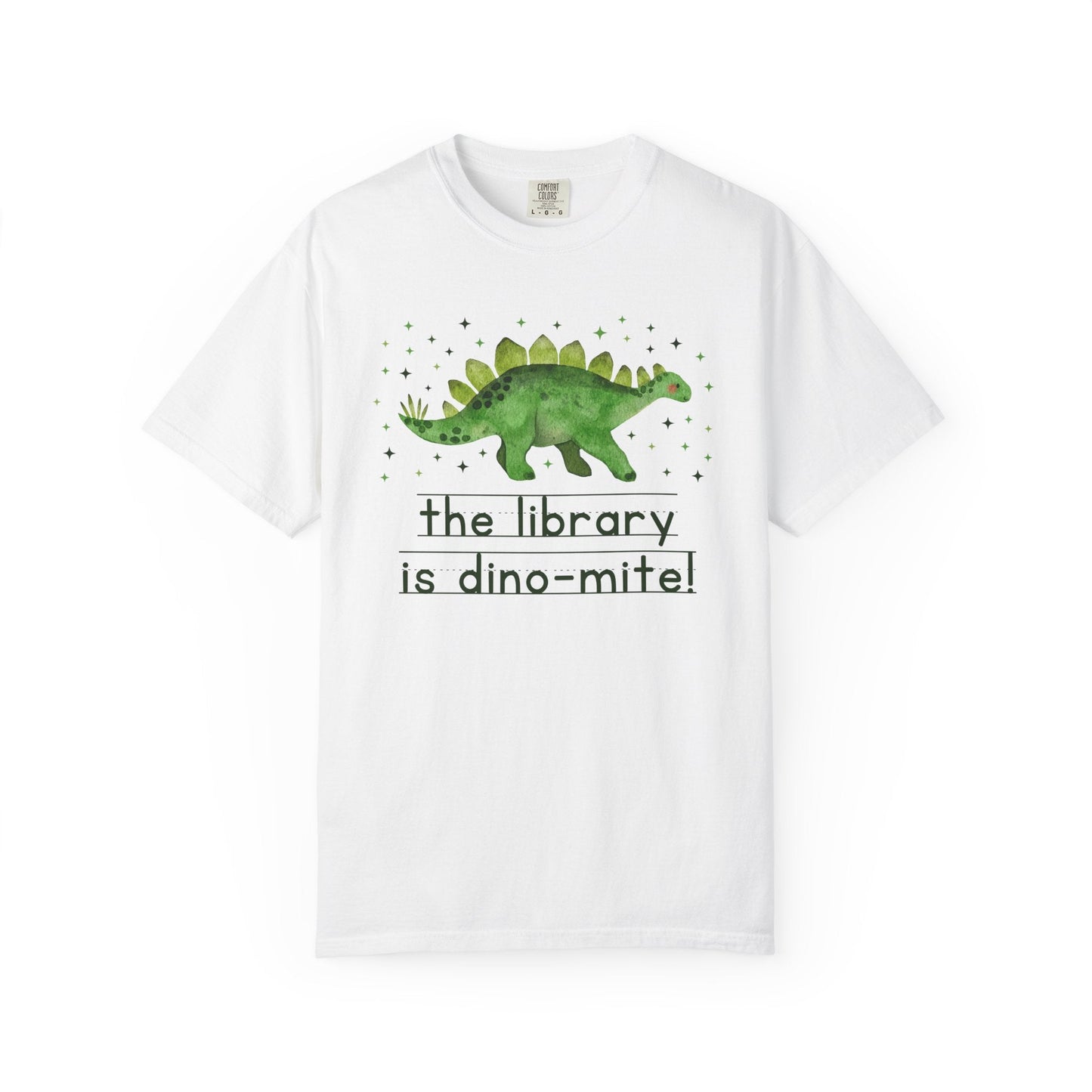 Dinosaur Librarian Tee