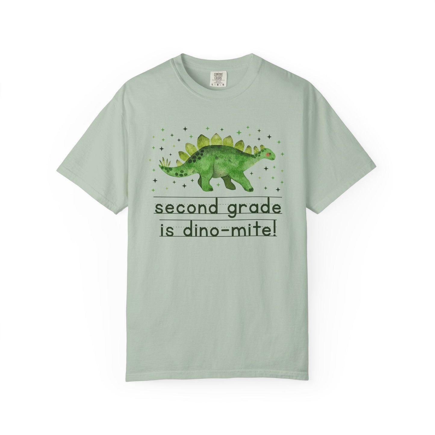 Dinosaur Second Grade Teacher Tee