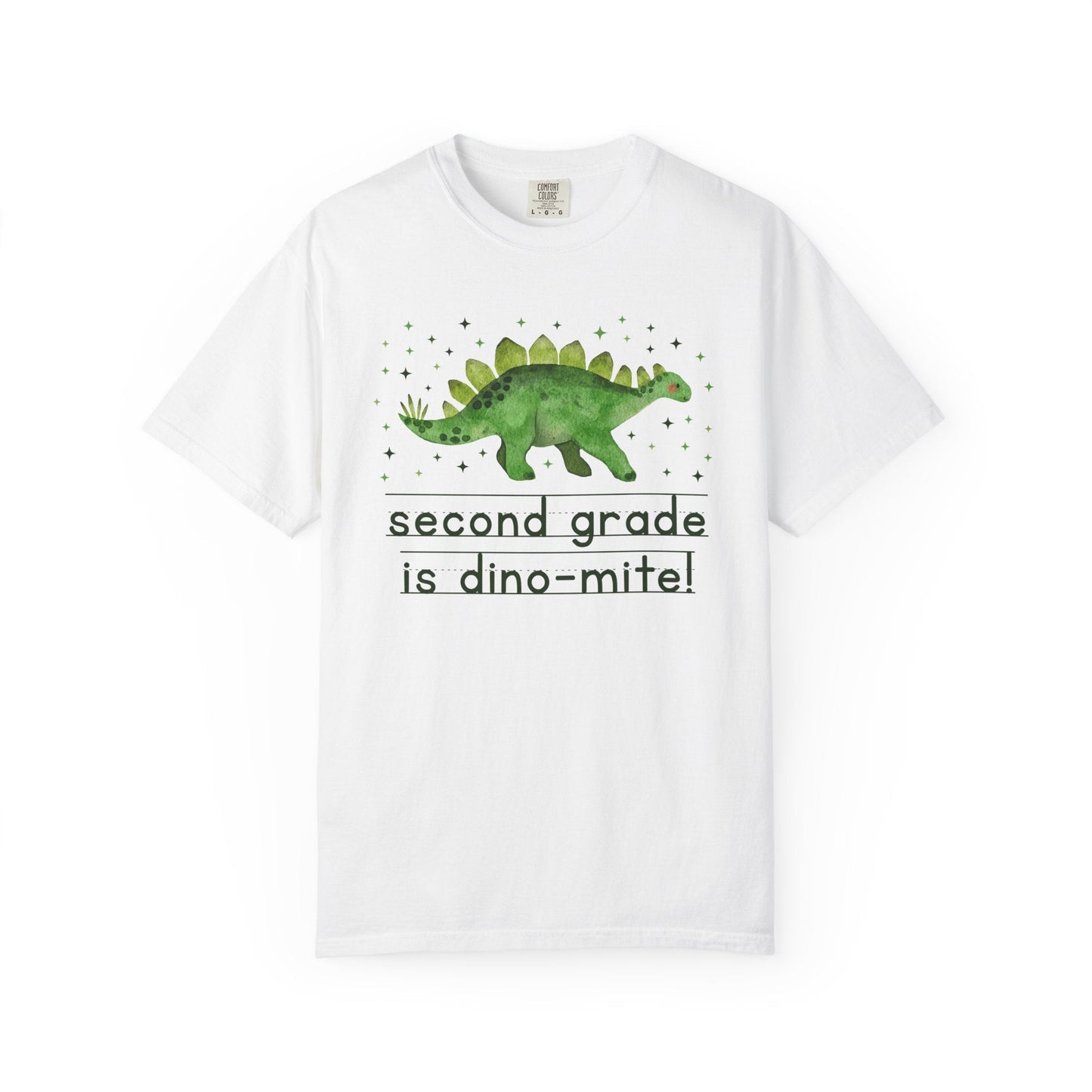 Dinosaur Second Grade Teacher Tee