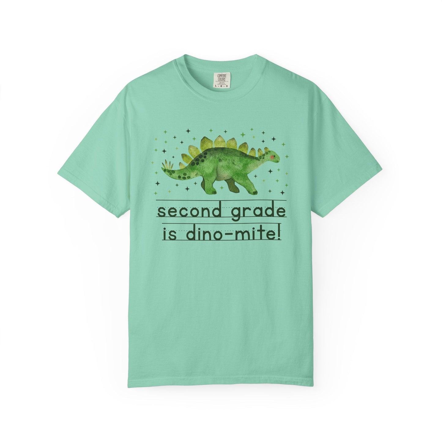 Dinosaur Second Grade Teacher Tee