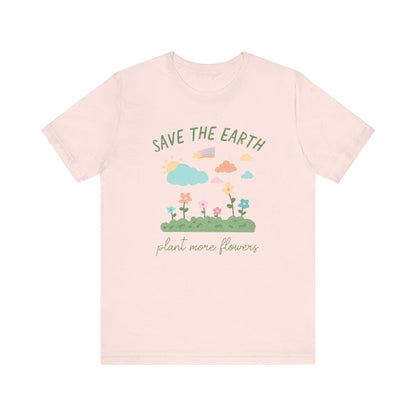 Cute Plant More Flowers T-Shirt