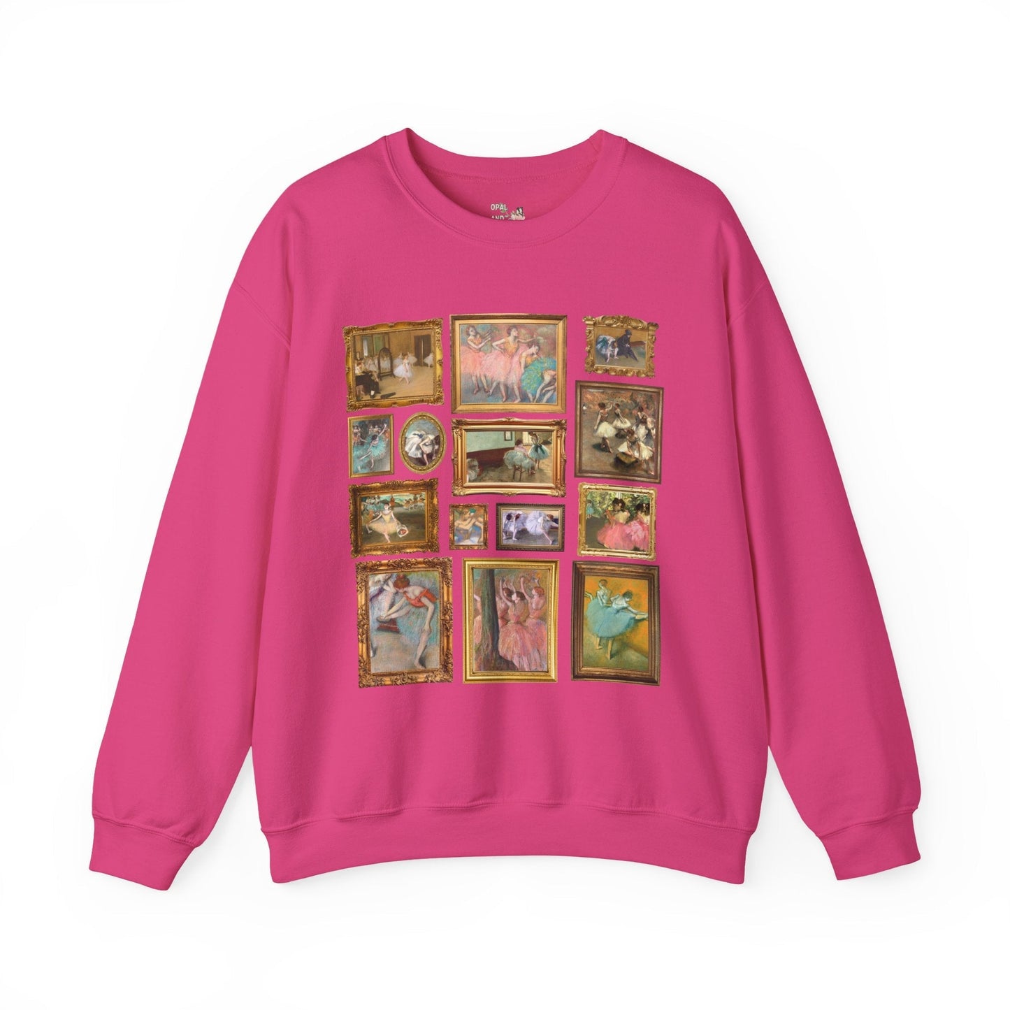 Edgar Degas Ballerina Paintings Sweatshirt