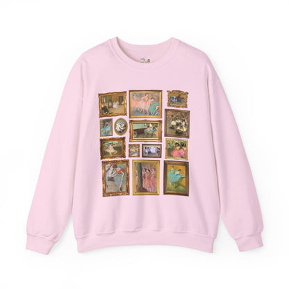 Edgar Degas Ballerina Paintings Sweatshirt
