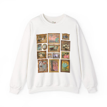 Edgar Degas Ballerina Paintings Sweatshirt