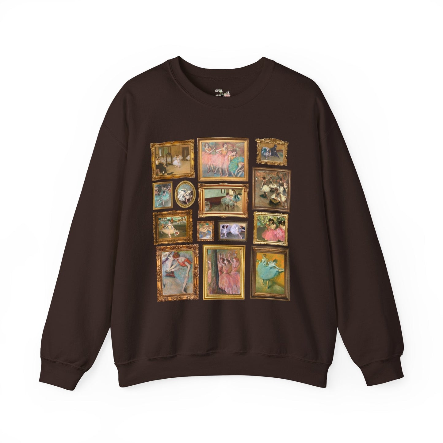 Edgar Degas Ballerina Paintings Sweatshirt