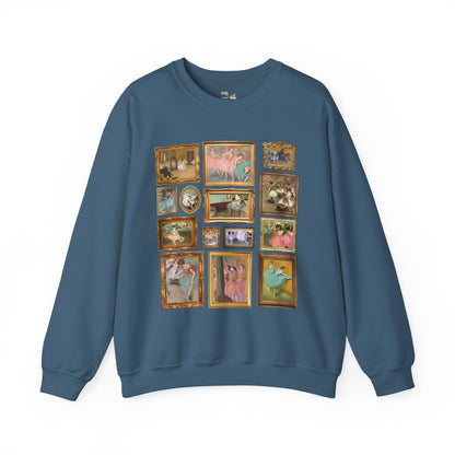 Edgar Degas Ballerina Paintings Sweatshirt