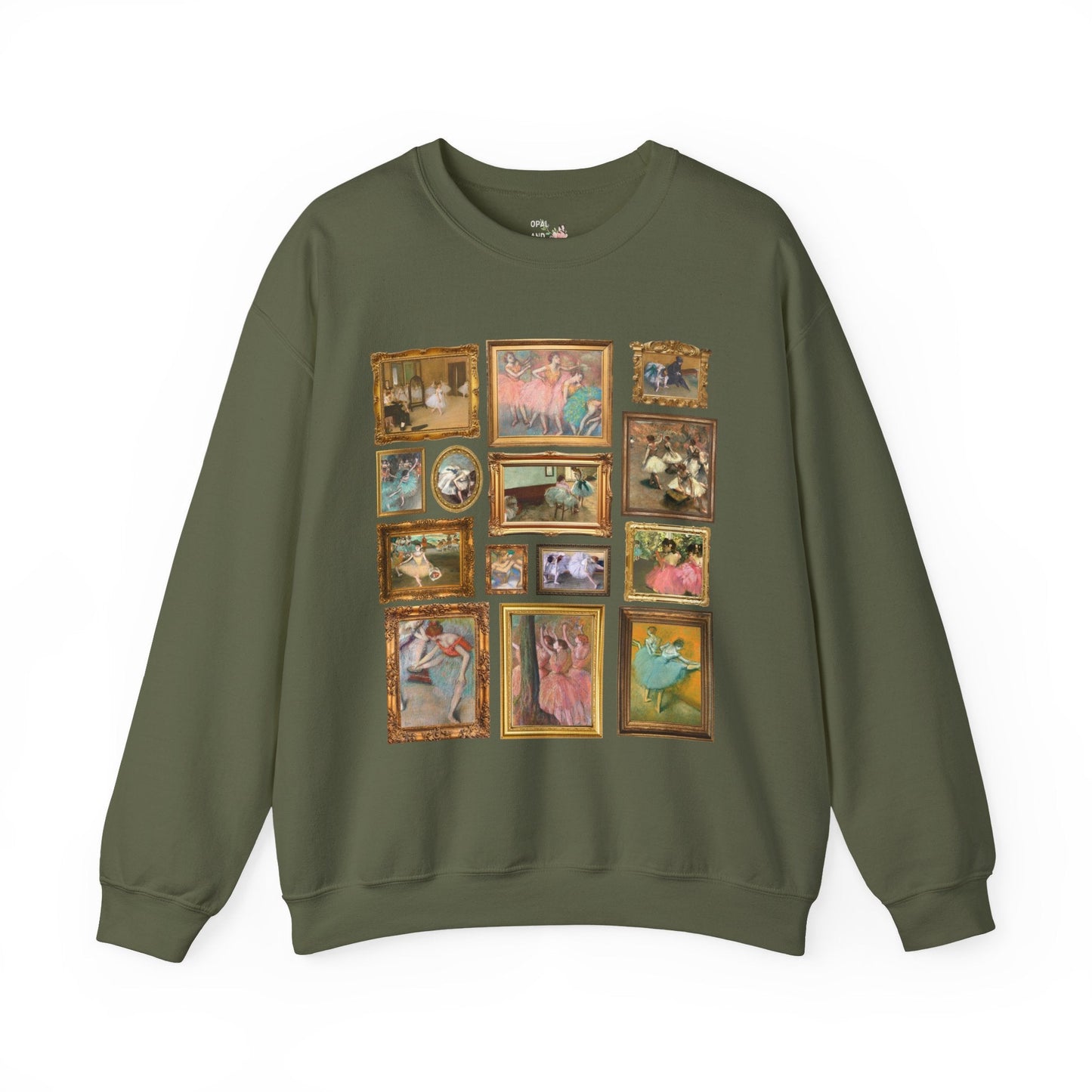 Edgar Degas Ballerina Paintings Sweatshirt