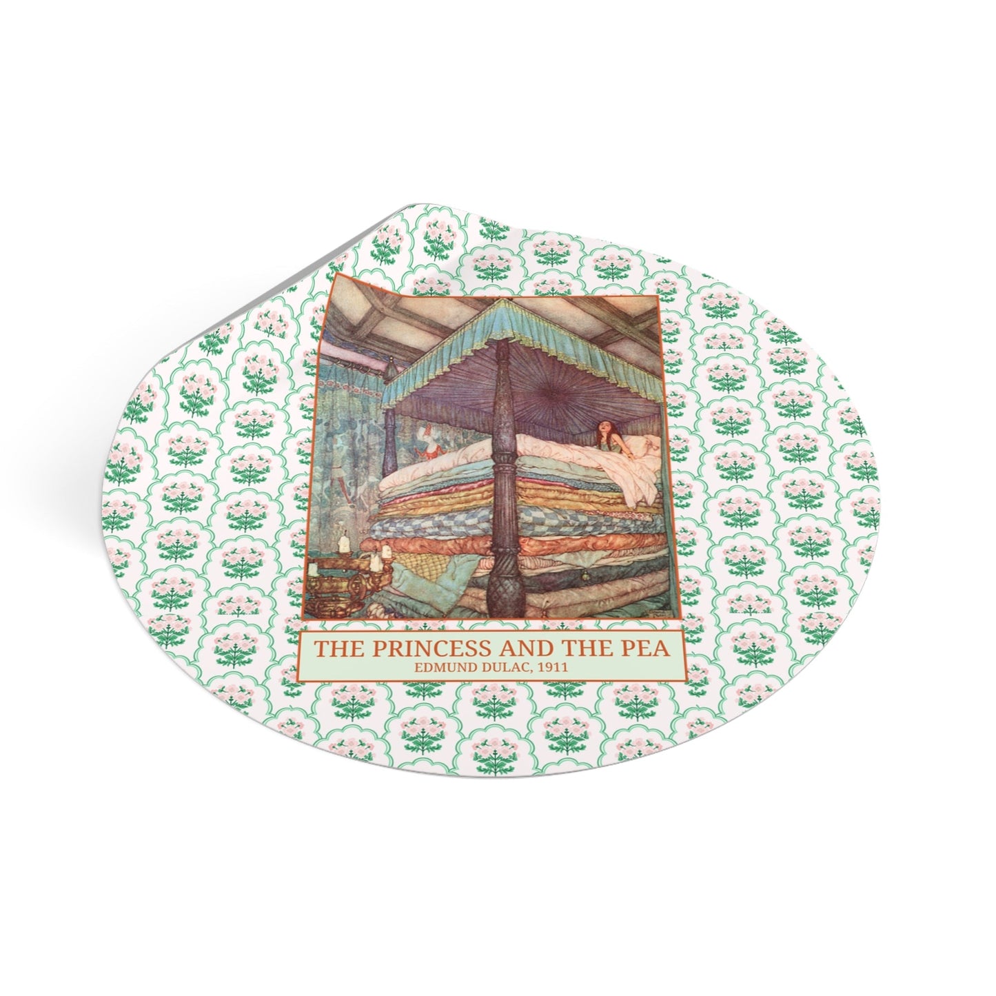 The Princess and the Pea Sticker