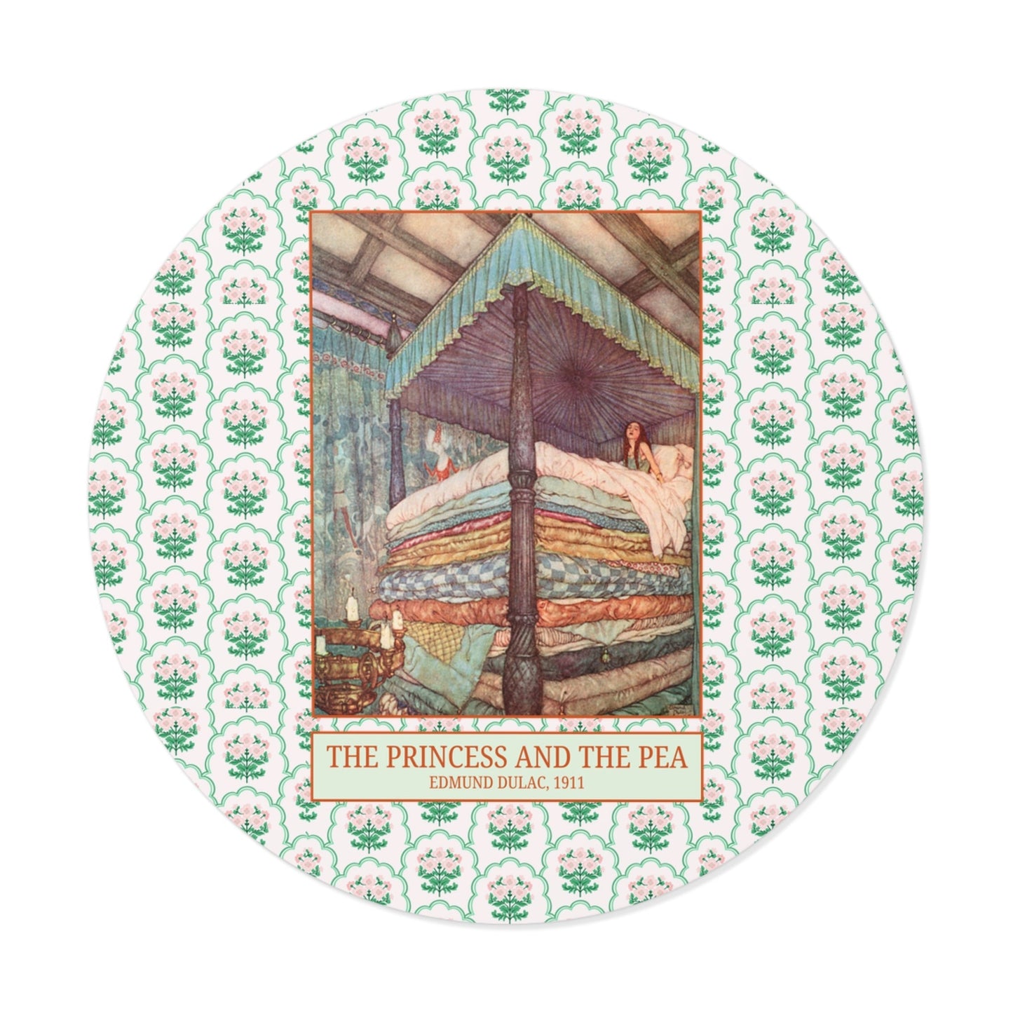 The Princess and the Pea Sticker