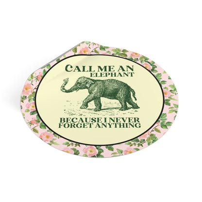 Elephant Animal Lover Sticker