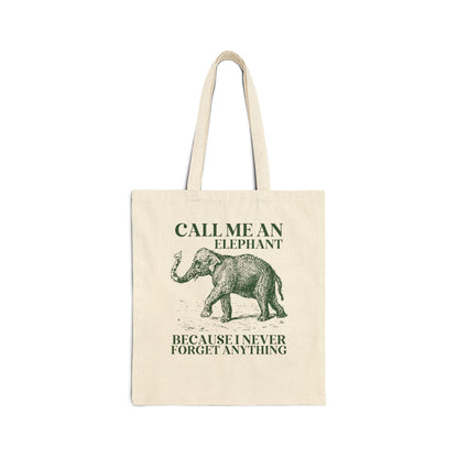 Elephant Animal Lover Tote