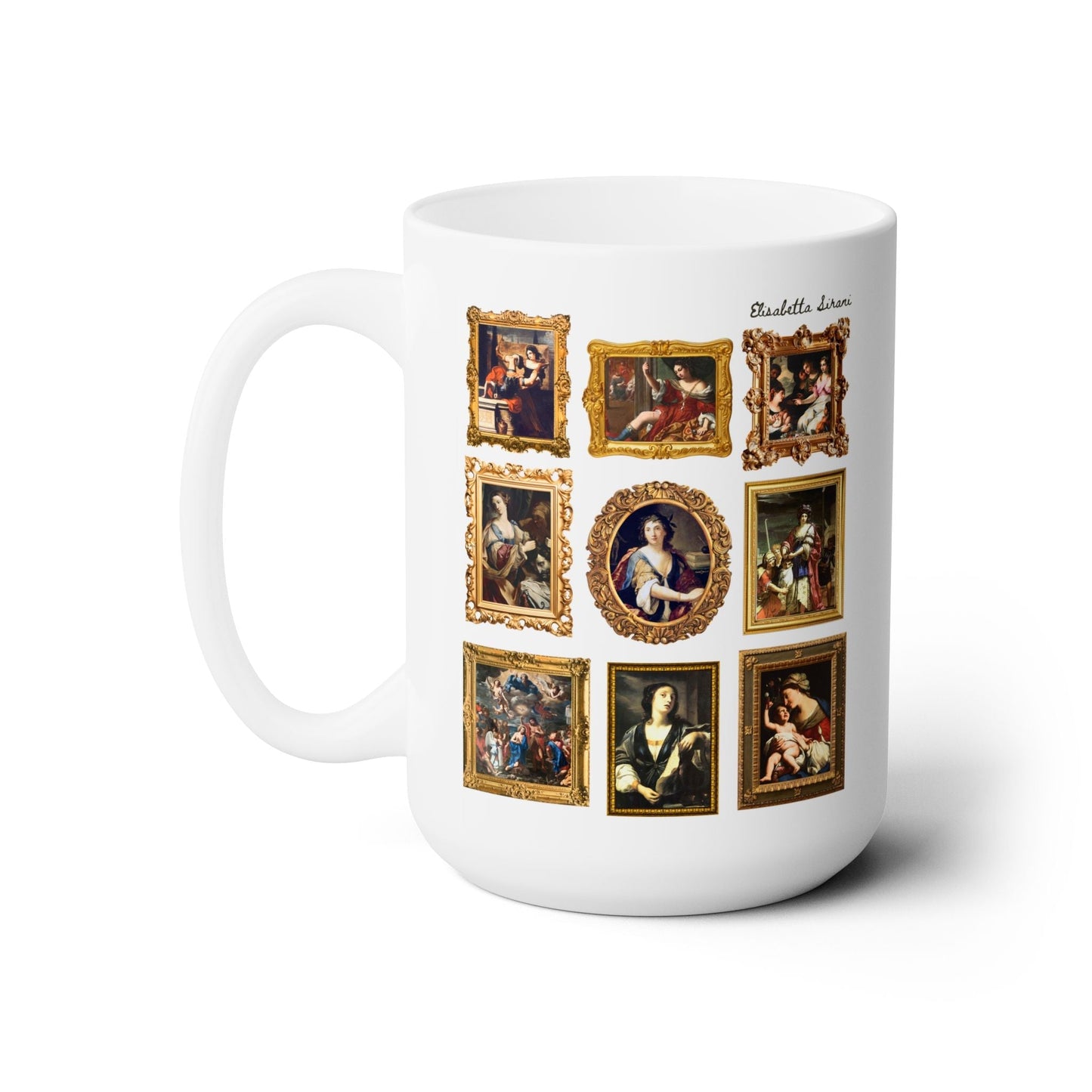 Elisabetta Sirana Italian Art History Coffee Mug