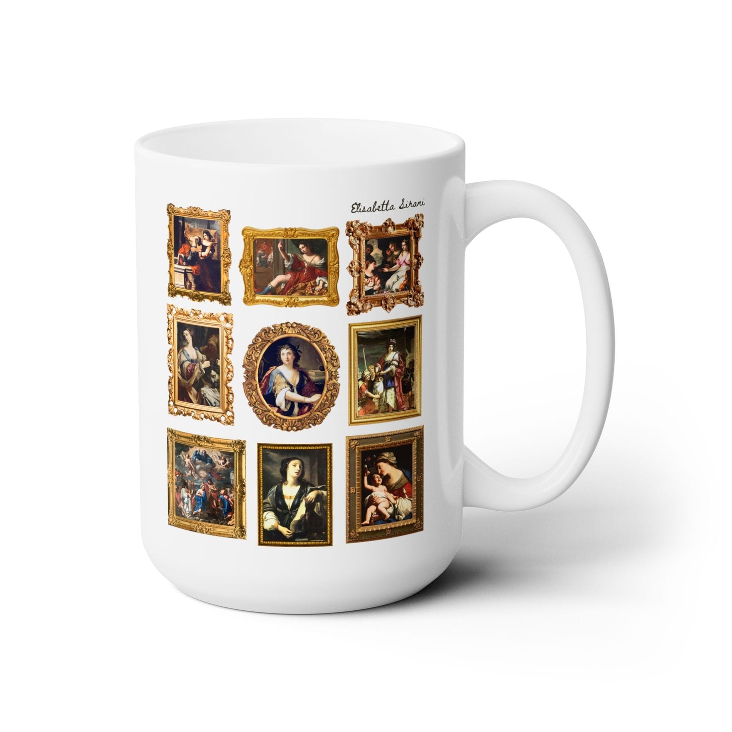 Elisabetta Sirana Italian Art History Coffee Mug