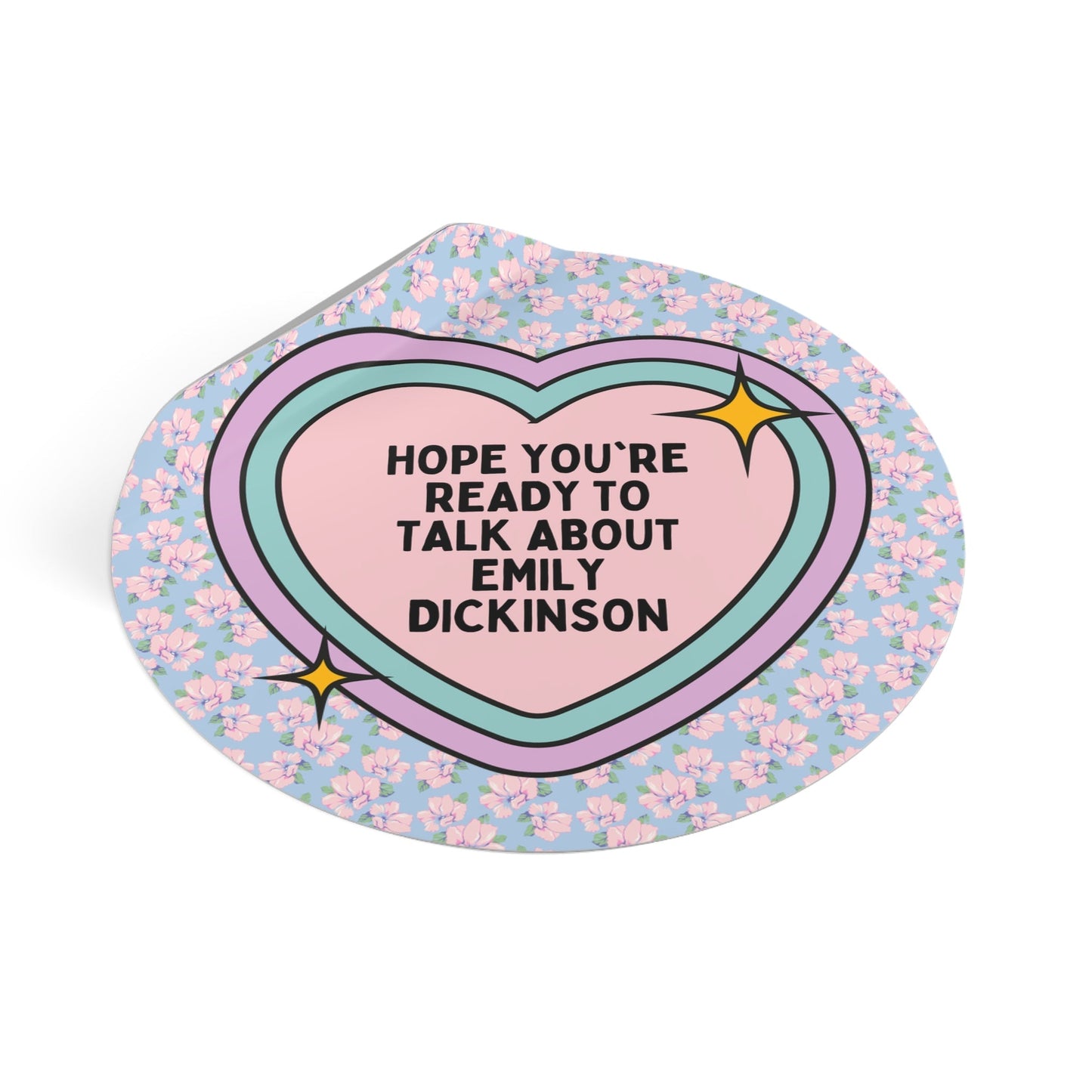 Emily Dickinson Bookish Sticker
