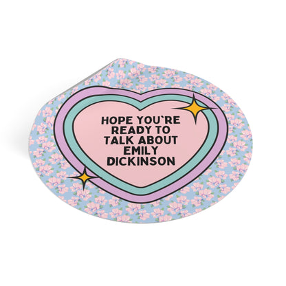 Emily Dickinson Bookish Sticker