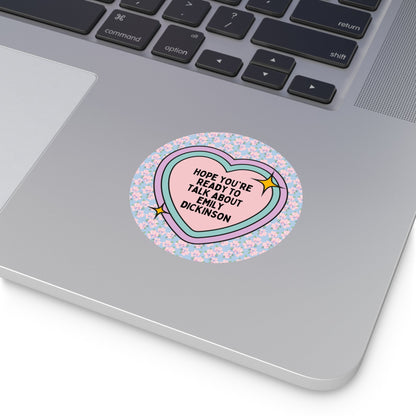 Emily Dickinson Bookish Sticker