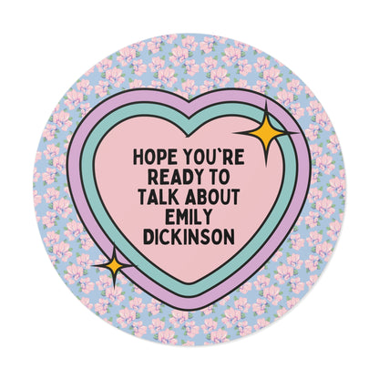 Emily Dickinson Bookish Sticker