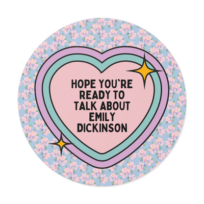 Emily Dickinson Bookish Sticker