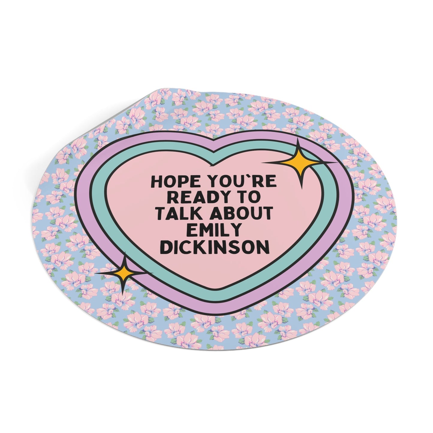 Emily Dickinson Bookish Sticker