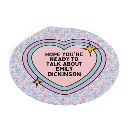 Emily Dickinson Bookish Sticker