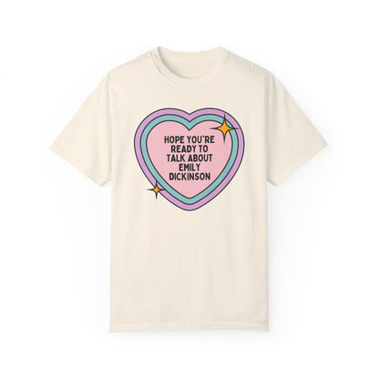 Emily Dickinson Bookish Tee Shirt