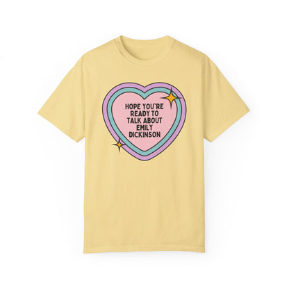 Emily Dickinson Bookish Tee Shirt