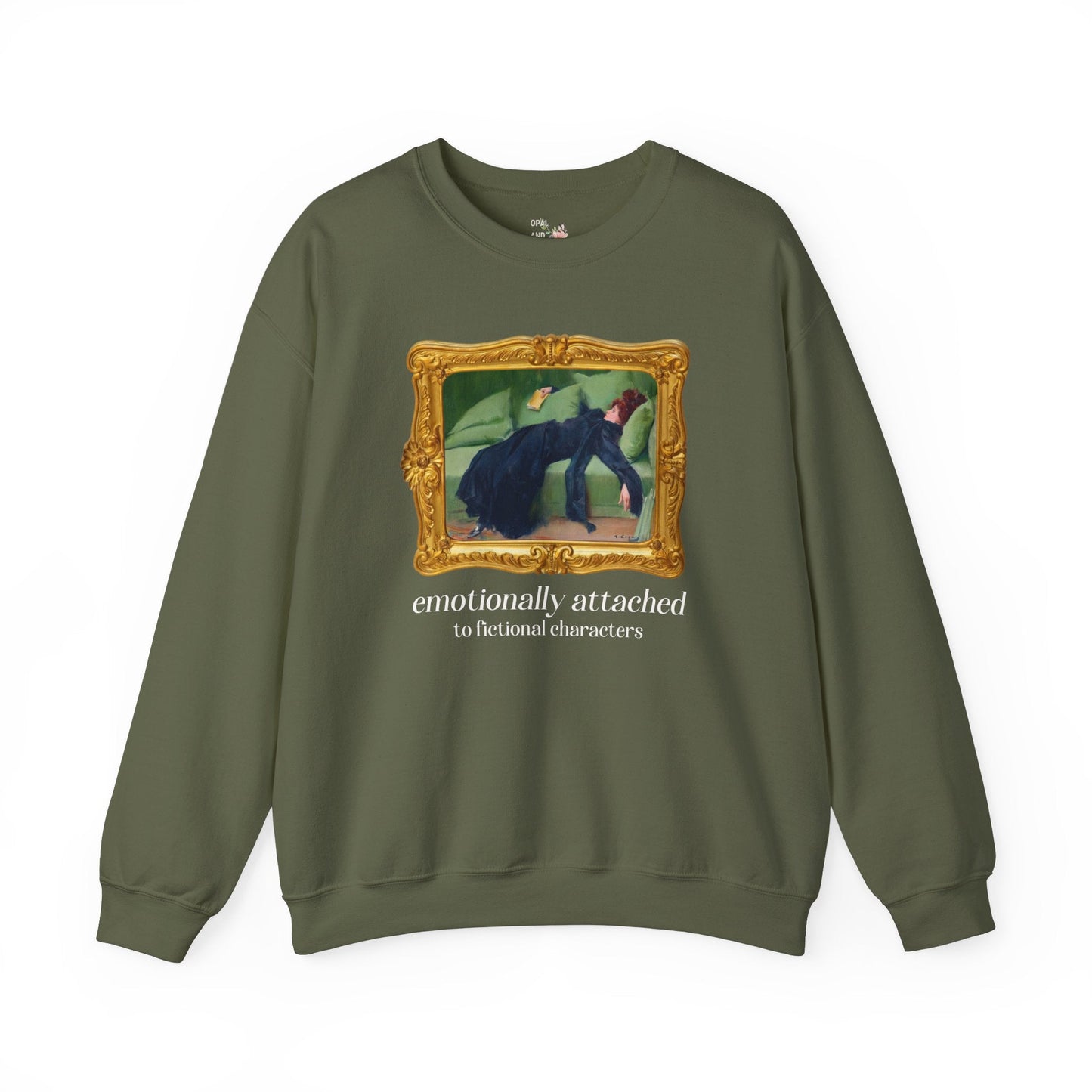 Emotionally Attached Art History Crewneck