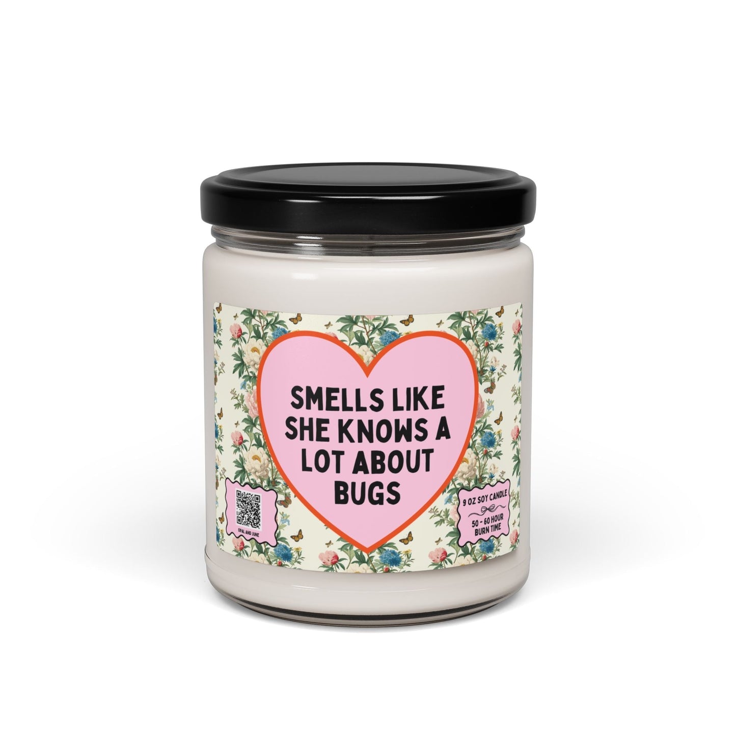 Entomologist Bug or Insect Lover Candle