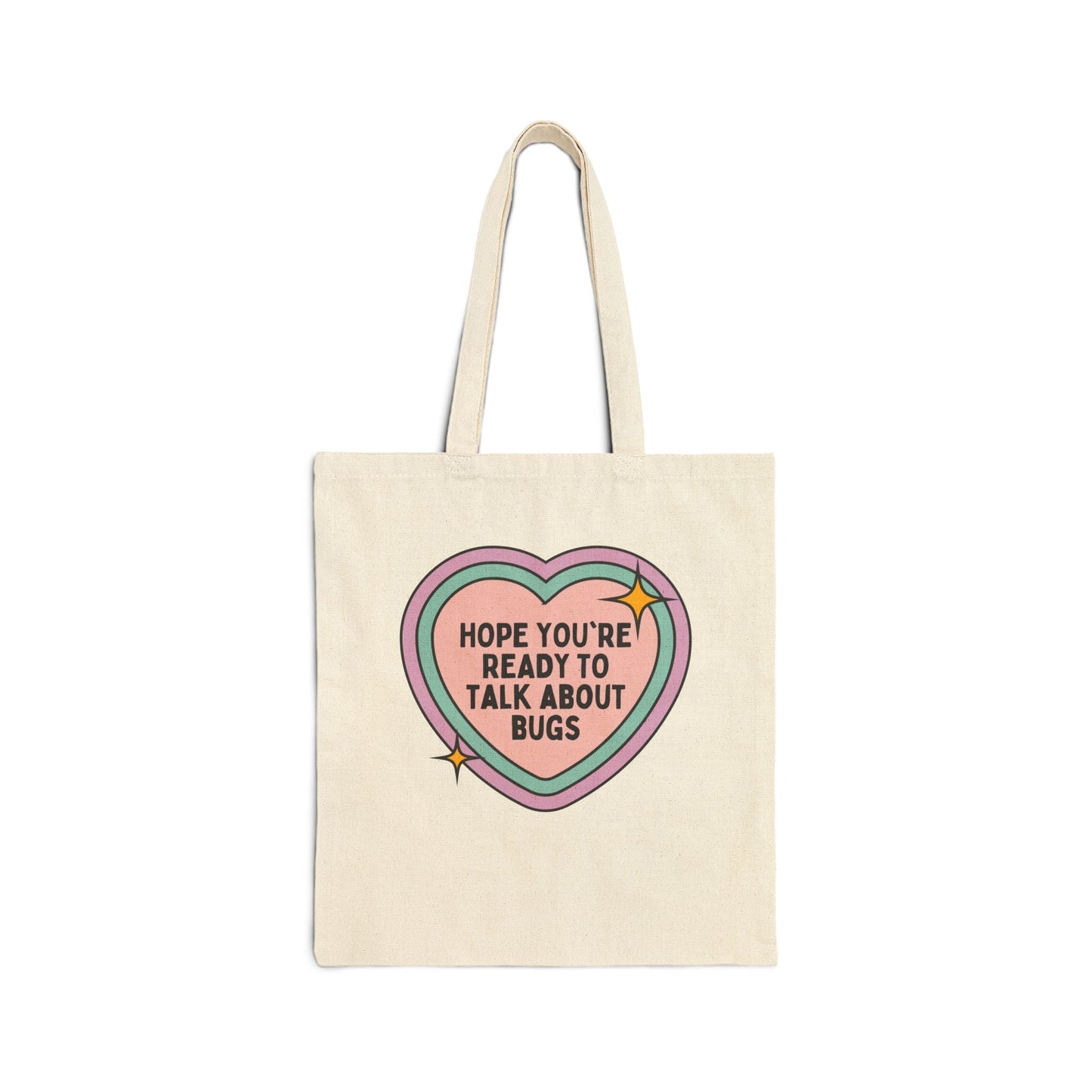 Entomologist Bug or Insect Tote with Heart