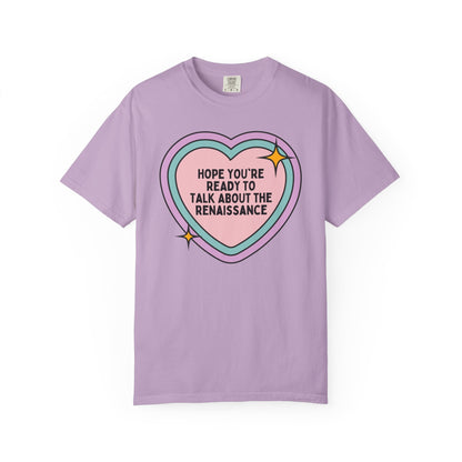 Renaissance History Tee Shirt