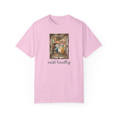 Exist Loudly Art HIsory T-Shirt