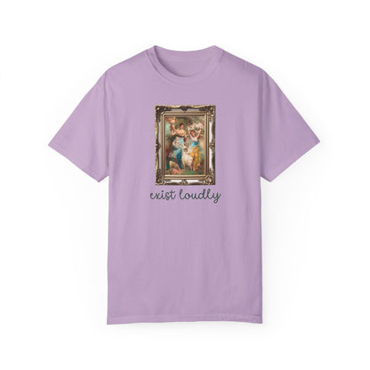 Exist Loudly Art HIsory T-Shirt