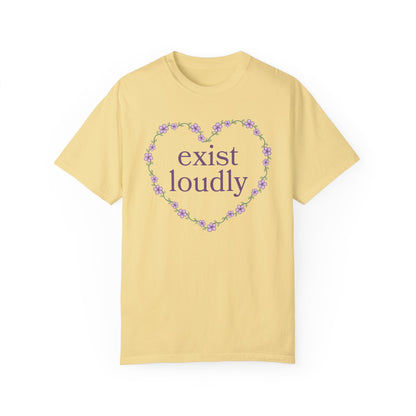 Exist Loudly Floral Tee
