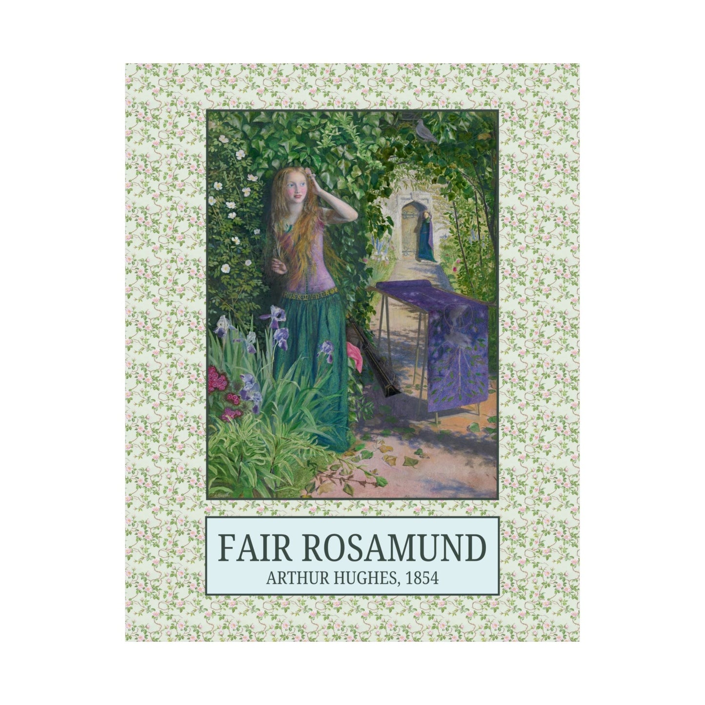 Fair Rosamund by Arthur Hughes: Print