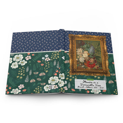 Flowers in a Terracotta Vase: Journal