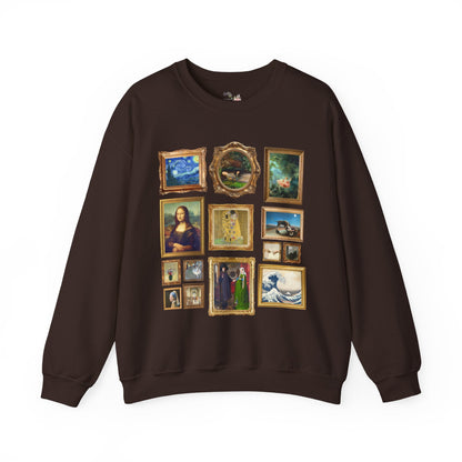 Famous Paintings Art History Sweatshirt