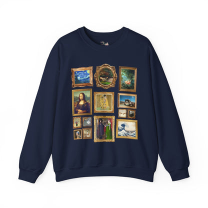 Famous Paintings Art History Sweatshirt