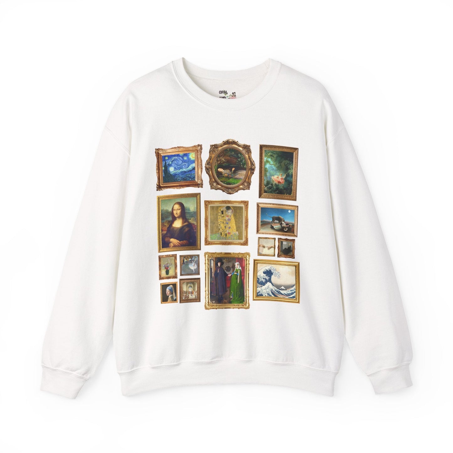 Famous Paintings Art History Sweatshirt
