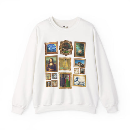 Famous Paintings Art History Sweatshirt